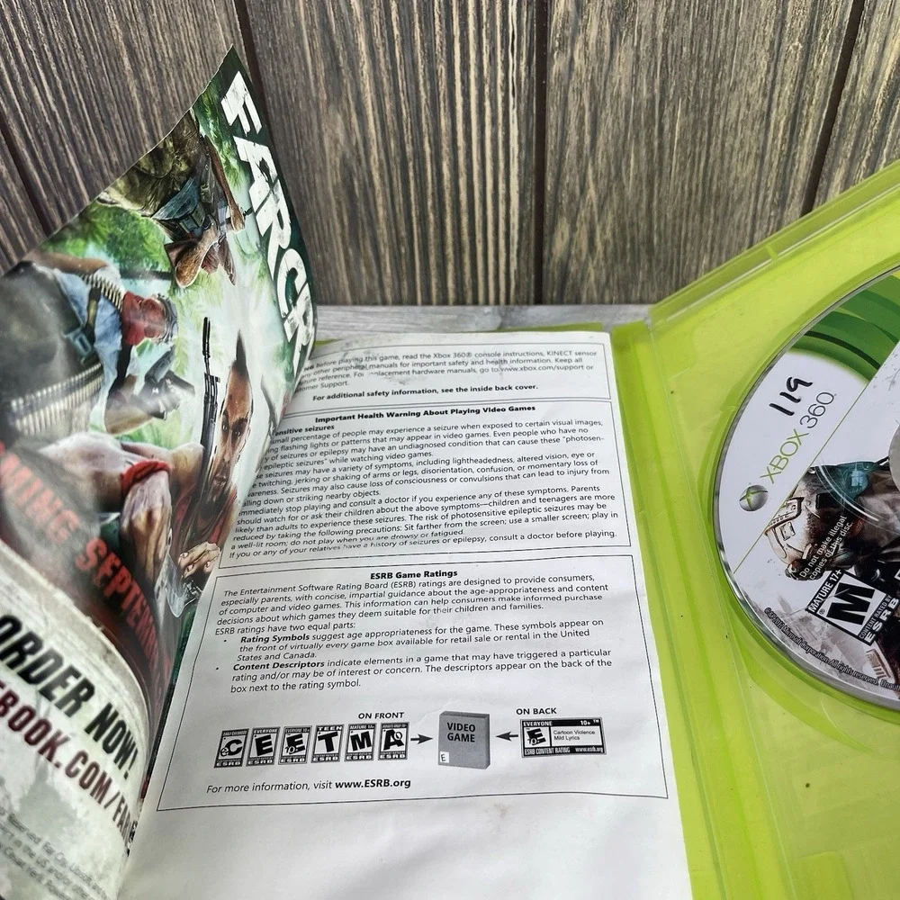 Lot of 3 Microsoft Xbox 360 Kinect Games, Tom Clancy's, Power Up Heroes